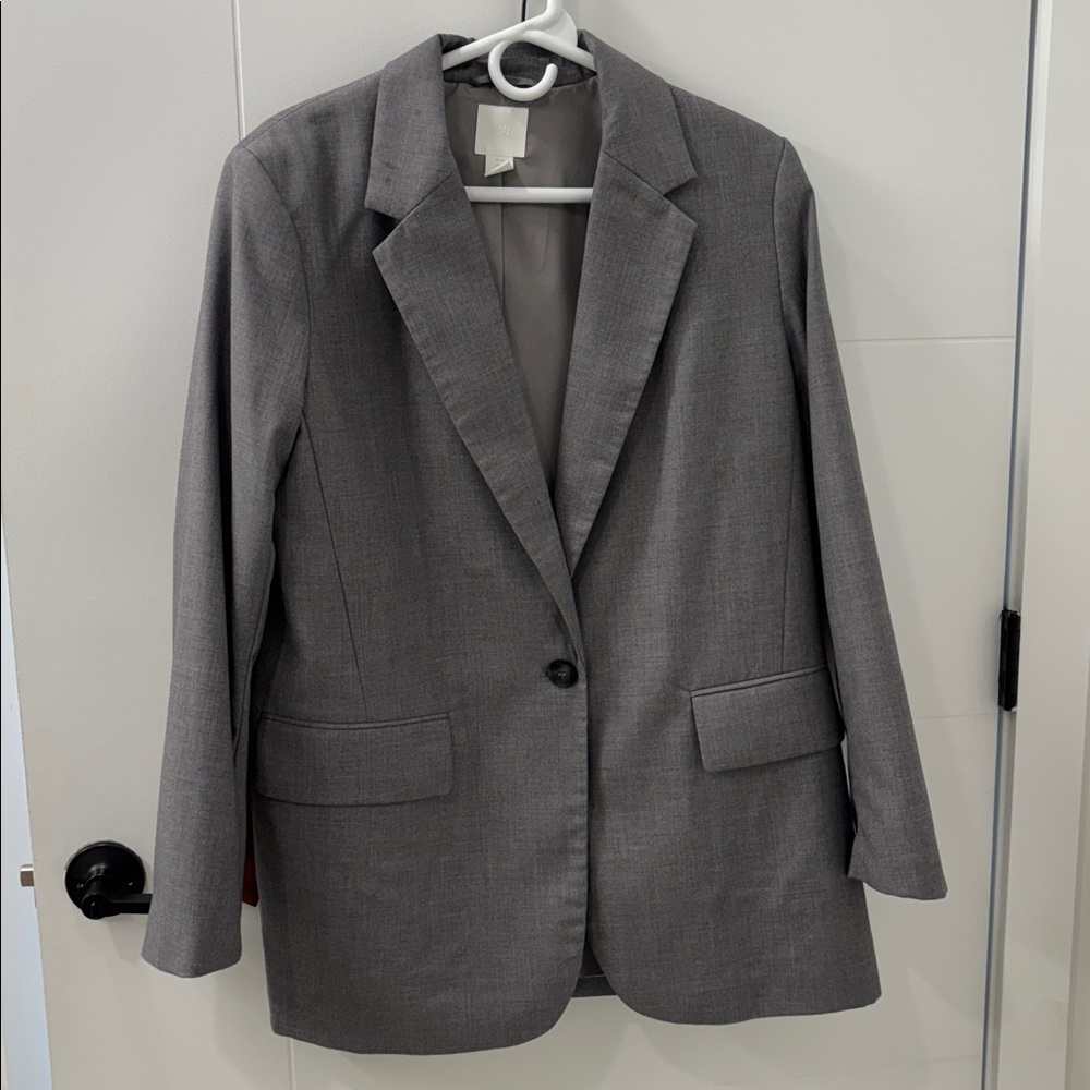 H&M Gray Blazer - Picture 2 of 4